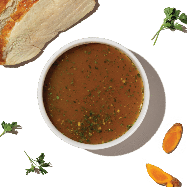 Instant Turkey Bone Broth with Turmeric