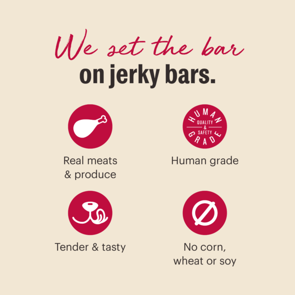 Chicken Jerky Harvest Bars