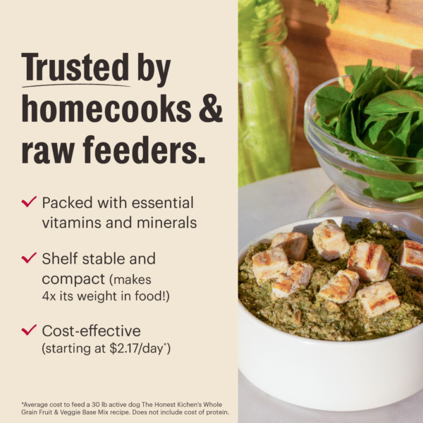 Whole Grain Veggie & Fruit Dehydrated Base Mix